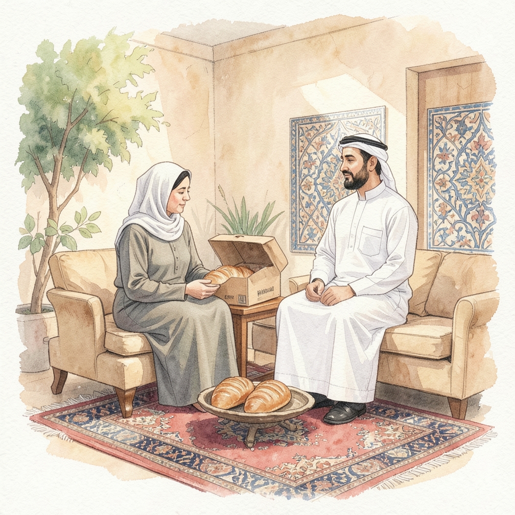 خزّن الباغيت في صندوق خبز أو على رف معدني للسماح بالهواء الداخلي