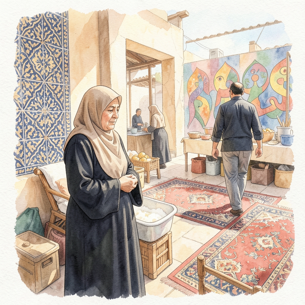 تنظيف مساحة العمل