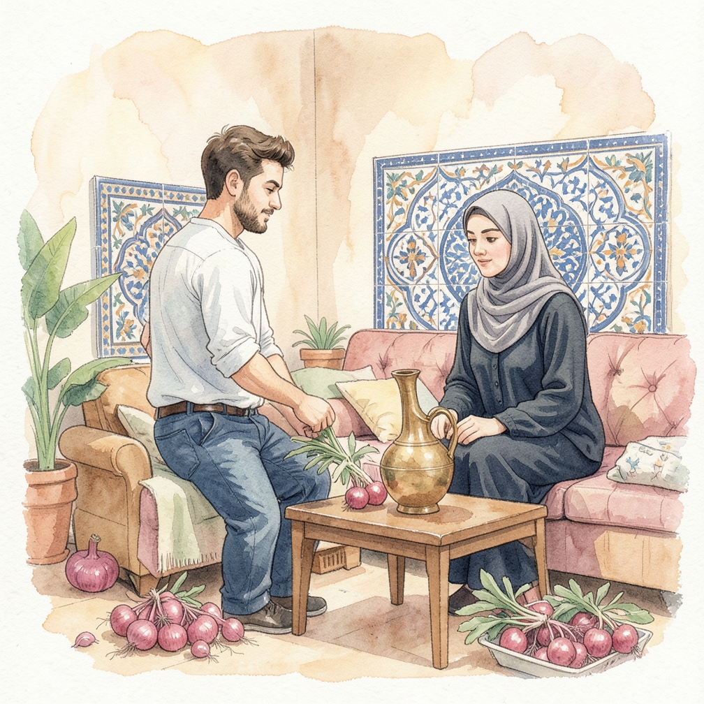يُنصح بزراعة البصل من المتجر في موسم معين.