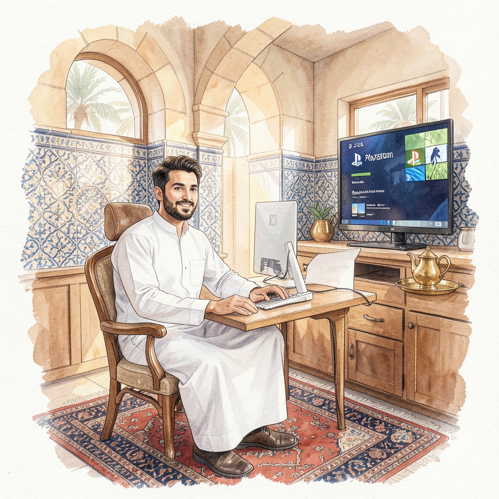 تأكيد اتصال PS3 بالإنترنت