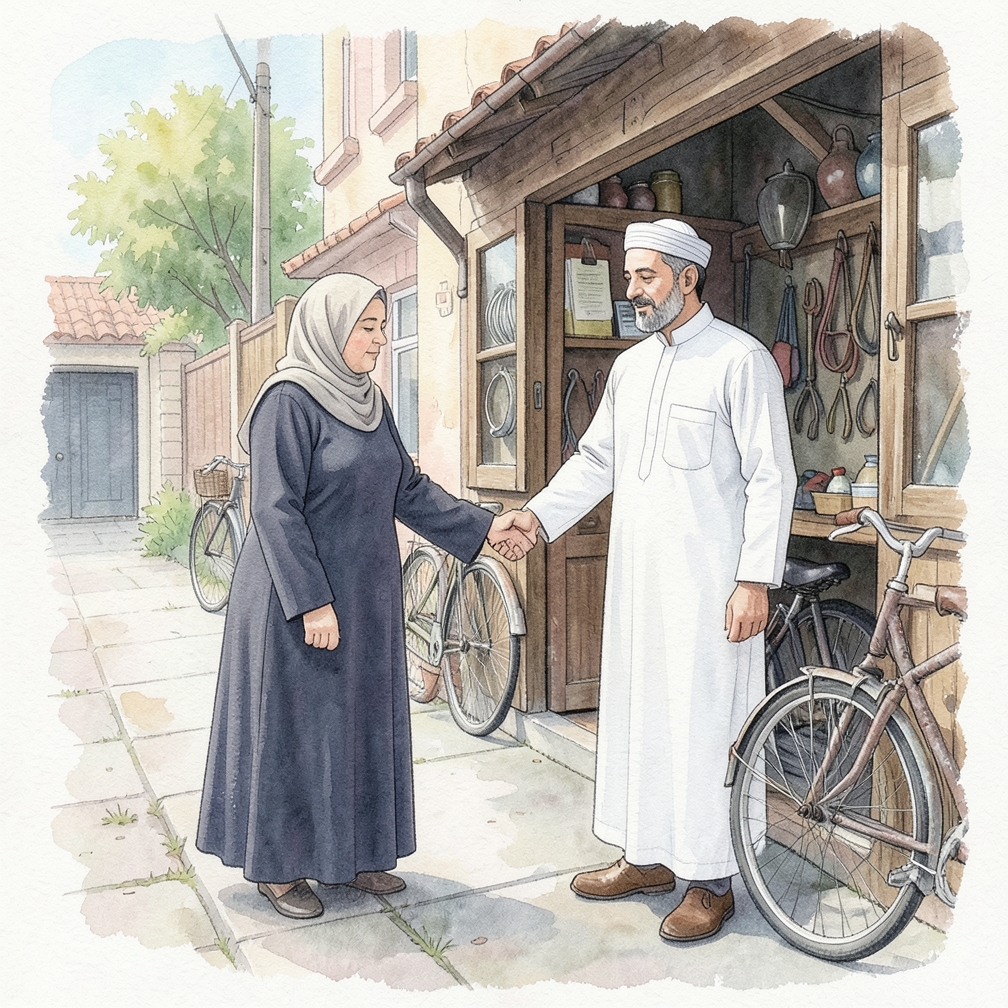 إزالة السلسلة إذا كانت مغطاة بالصدأ الشديد