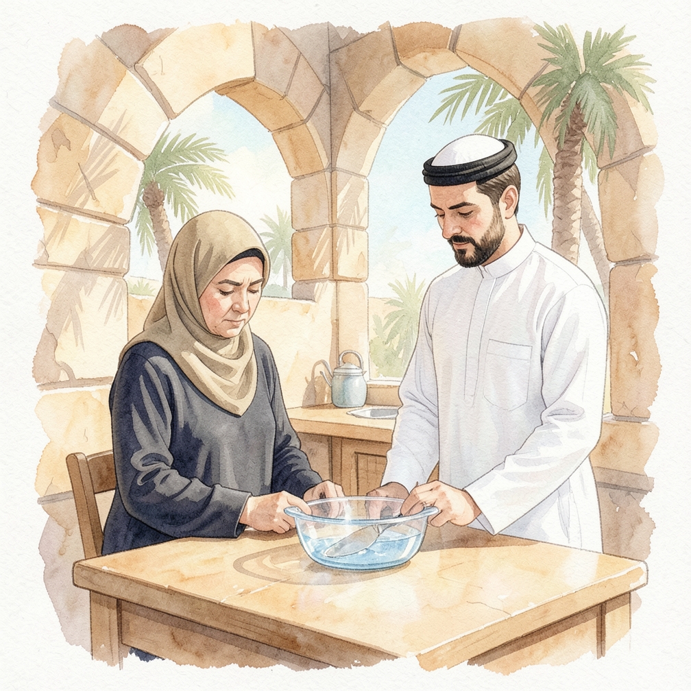 استبدال ماء سكينك يوميًا