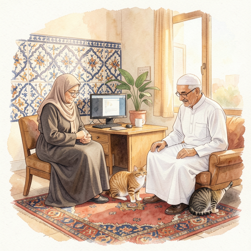 التفاعل مع القطط المعاقّة برفق