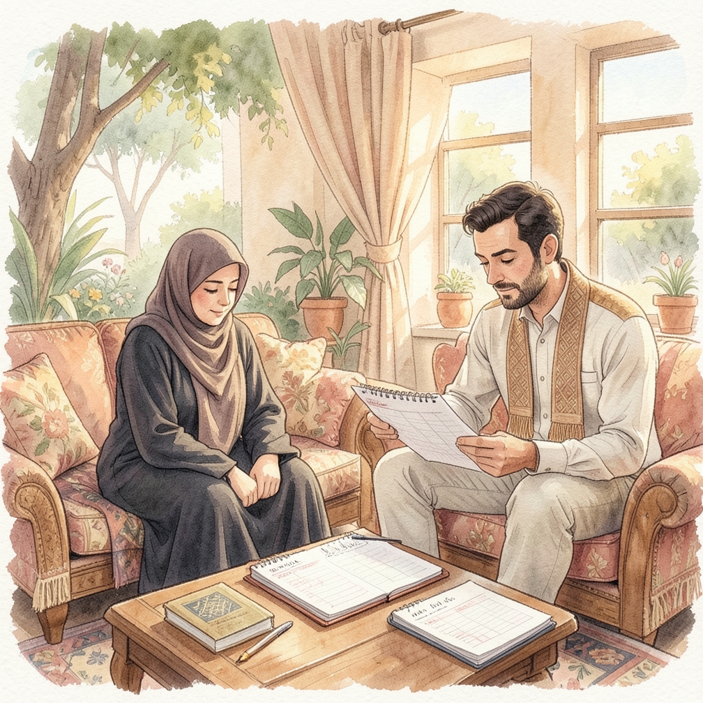 إعداد مخططك اليومي