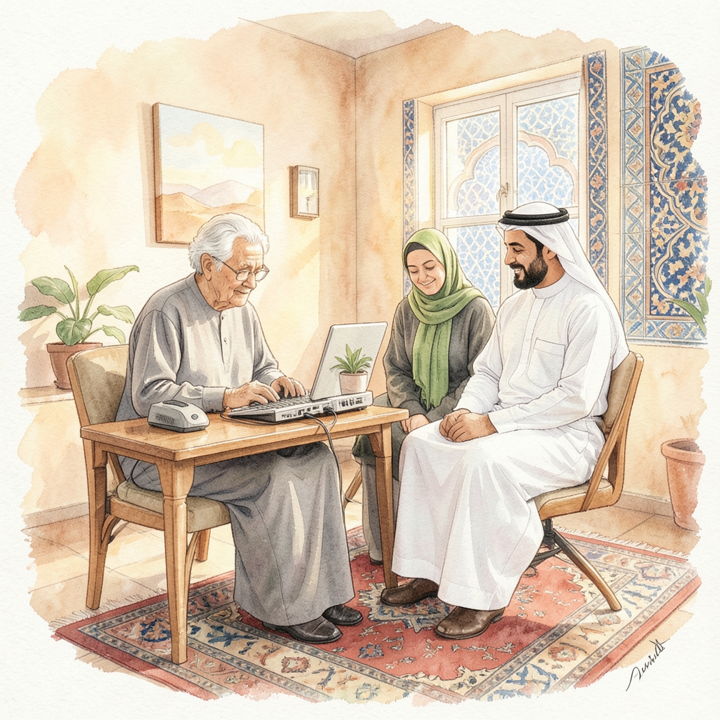 اتصل المودم بالكمبيوتر