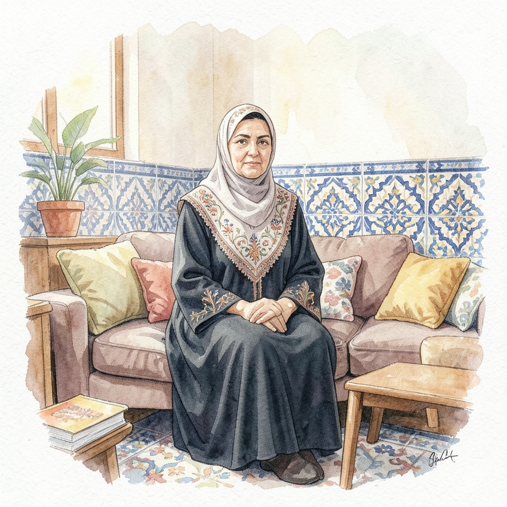 ضع الورق على لوح مسطح.