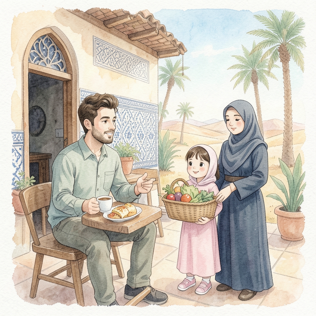 تقديم وجبات خفيفة وصحية