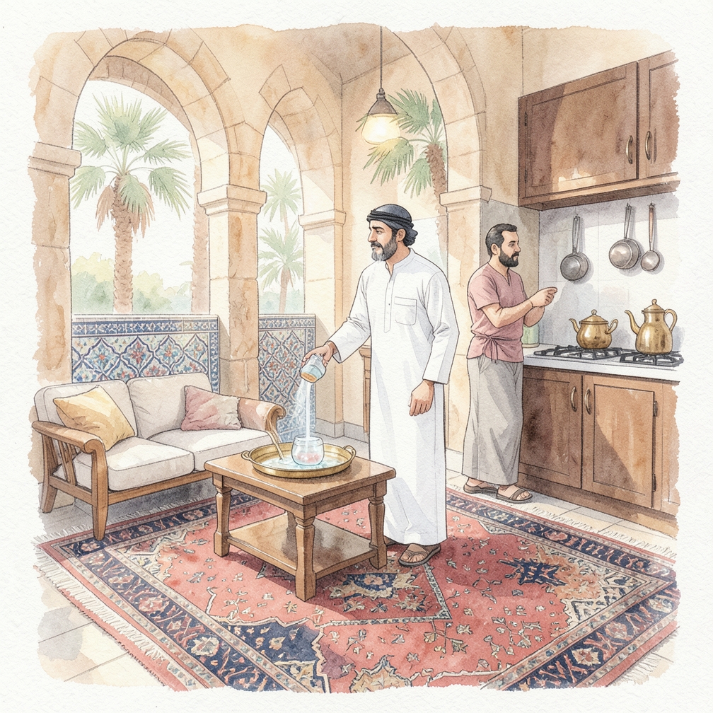 استخدم الماء الدافئ