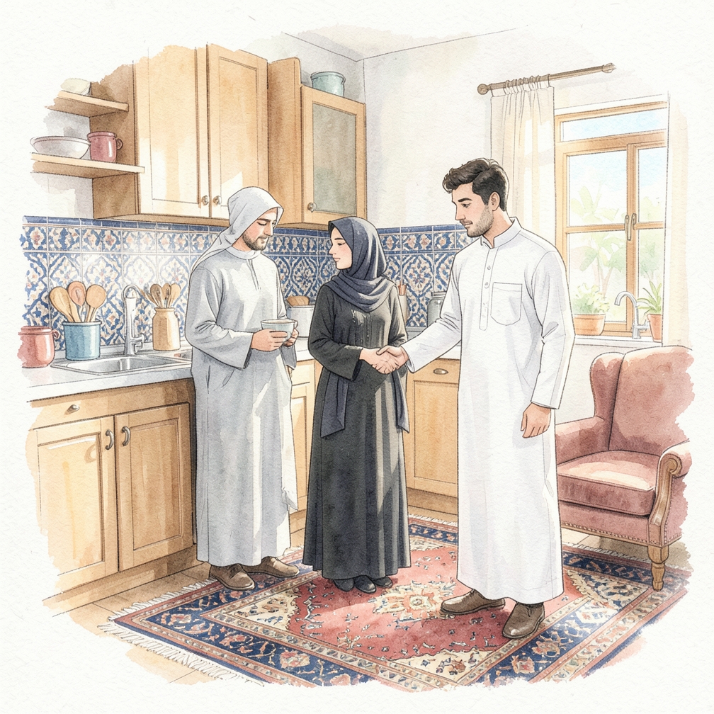 استخدم وسائل مساعدة منزلية.