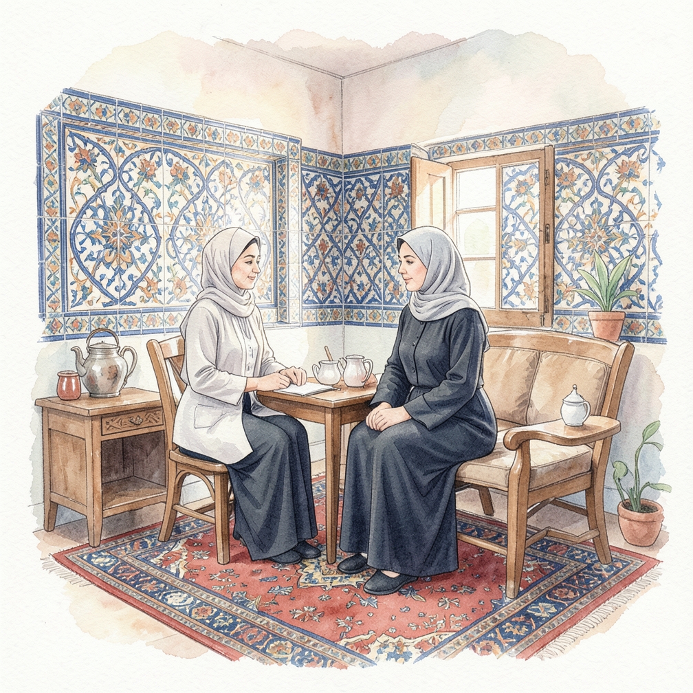 إعداد مساحة العمل