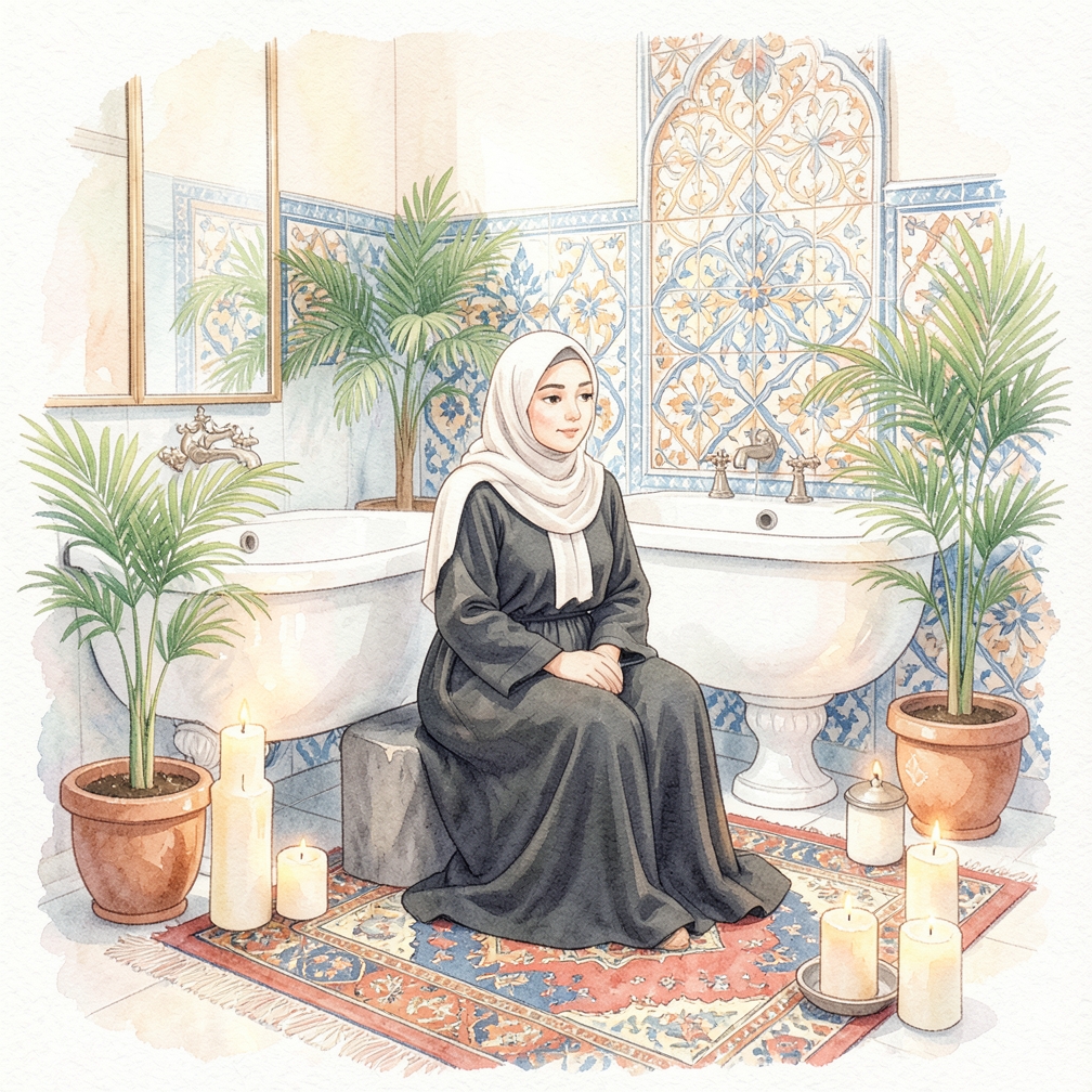 كيفية أخذ حمام تطهير