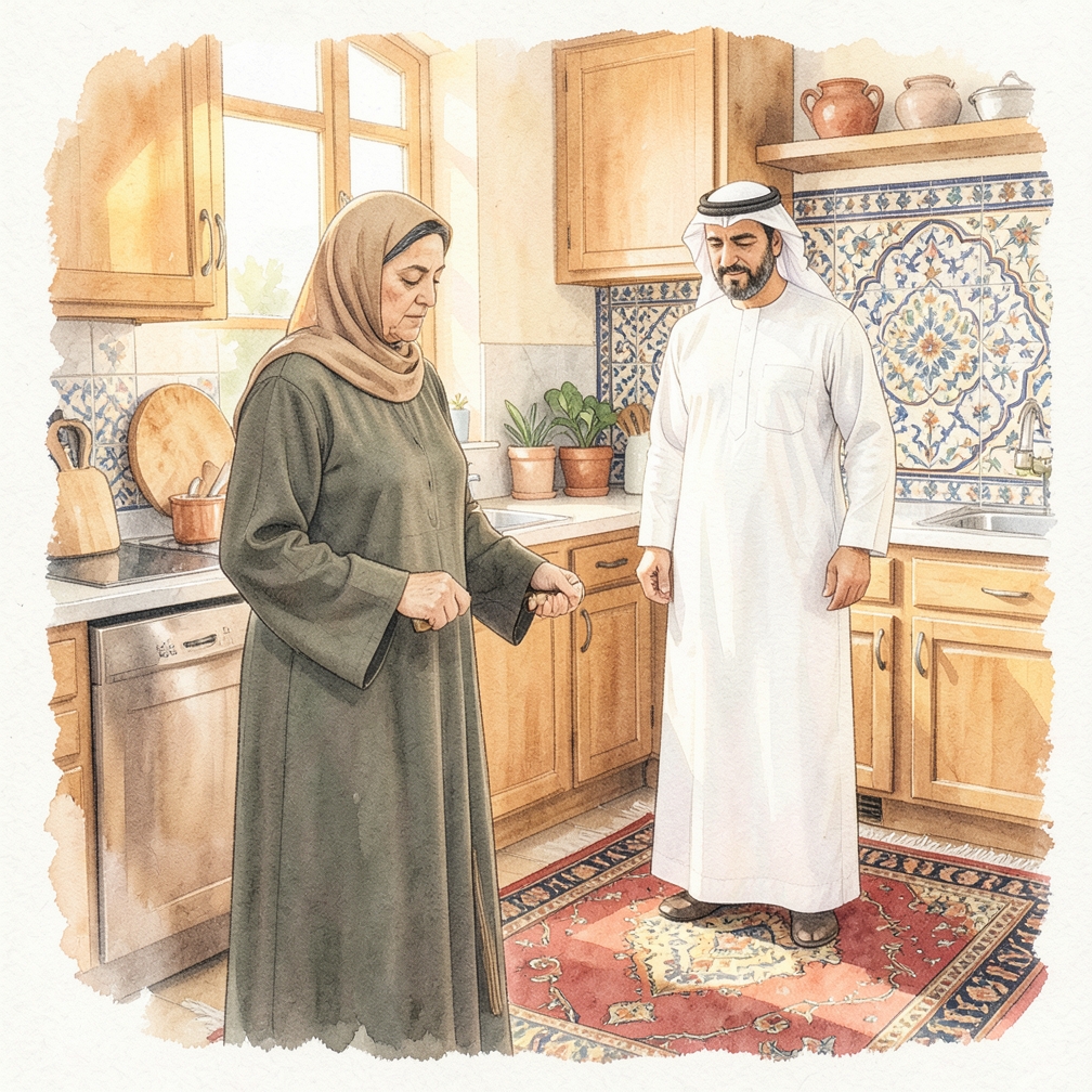 احمل المضرب بيدكين بثبات