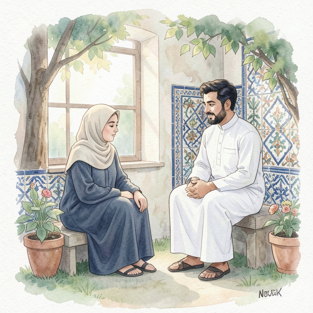 رد بدعوة الشخص لمشاهدة فيلم ومقابلة.