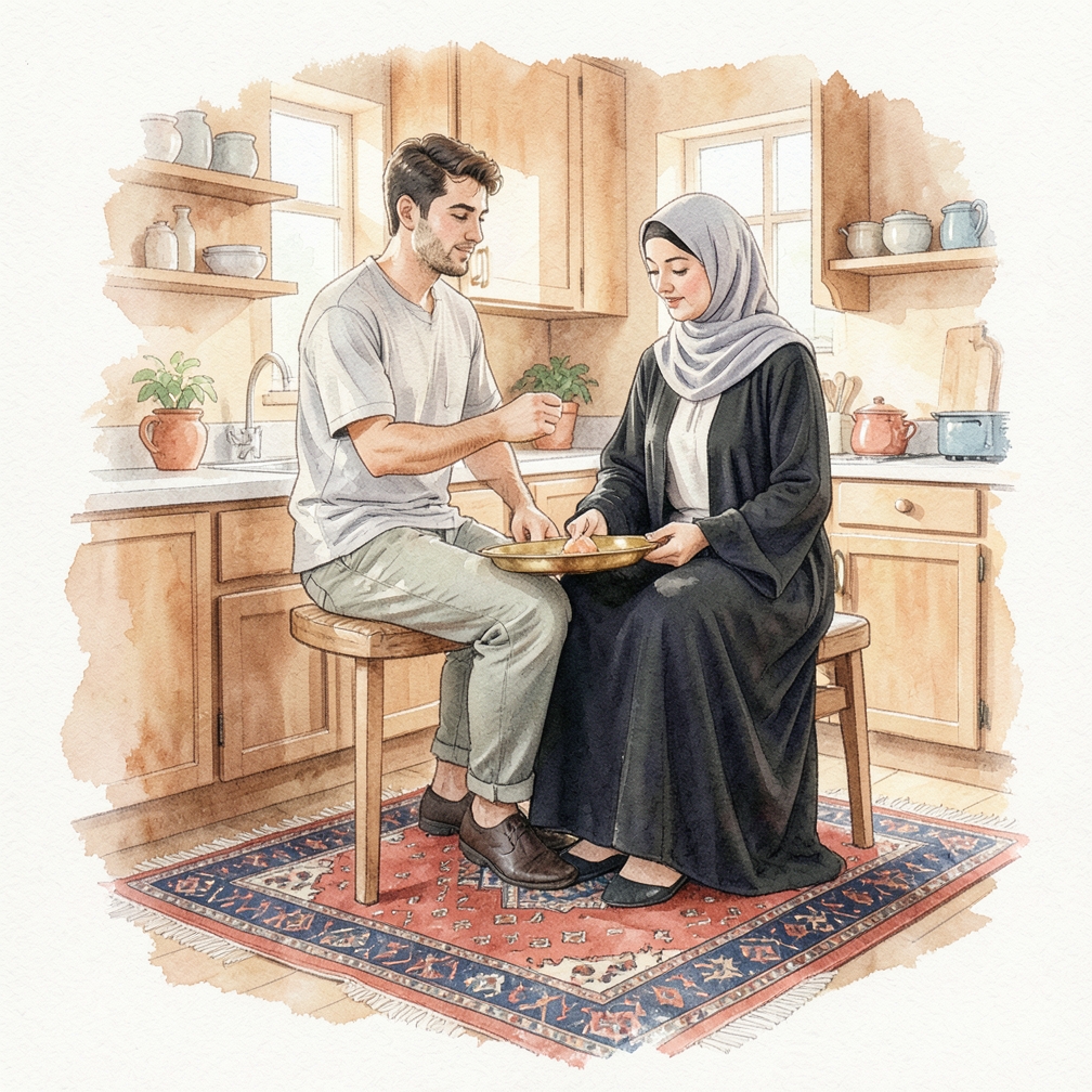 استخدم تغطية الفخذ كجزء من عملية التعافي