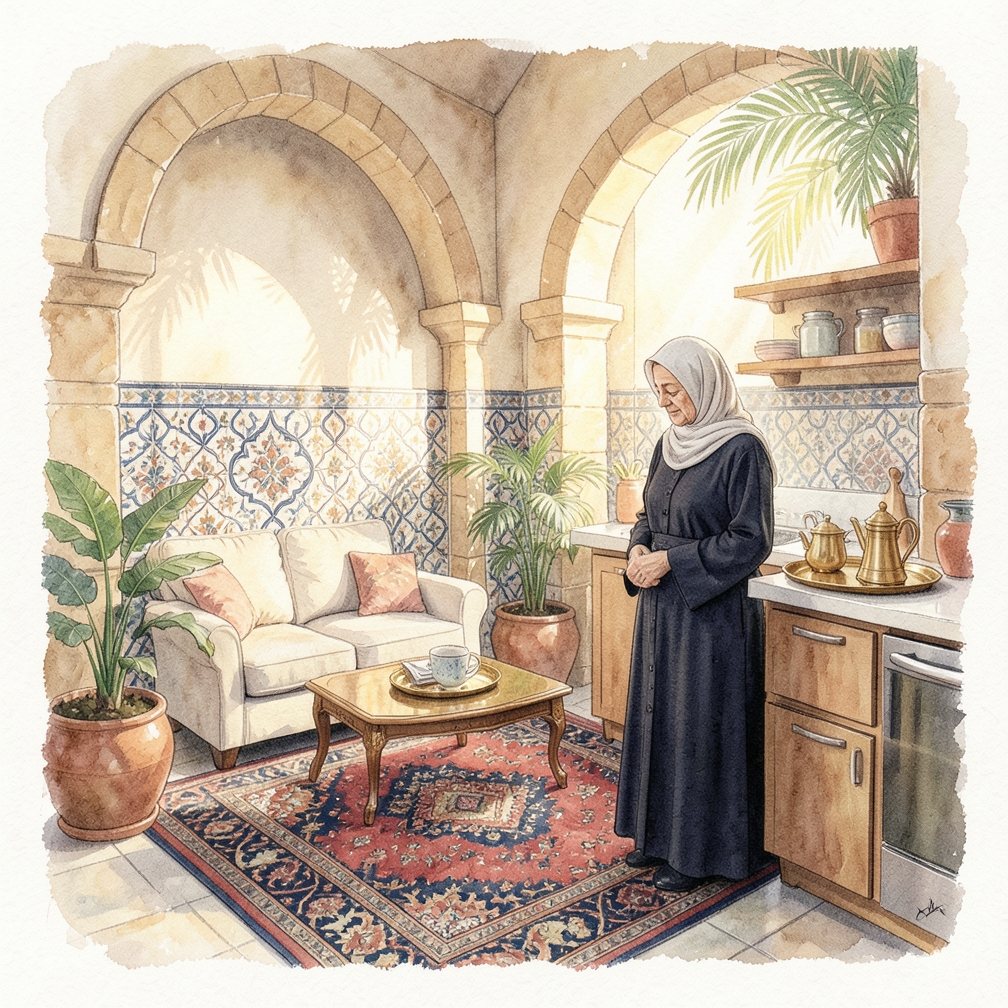 استخدم ضوءًا ساطعًا في المساء
