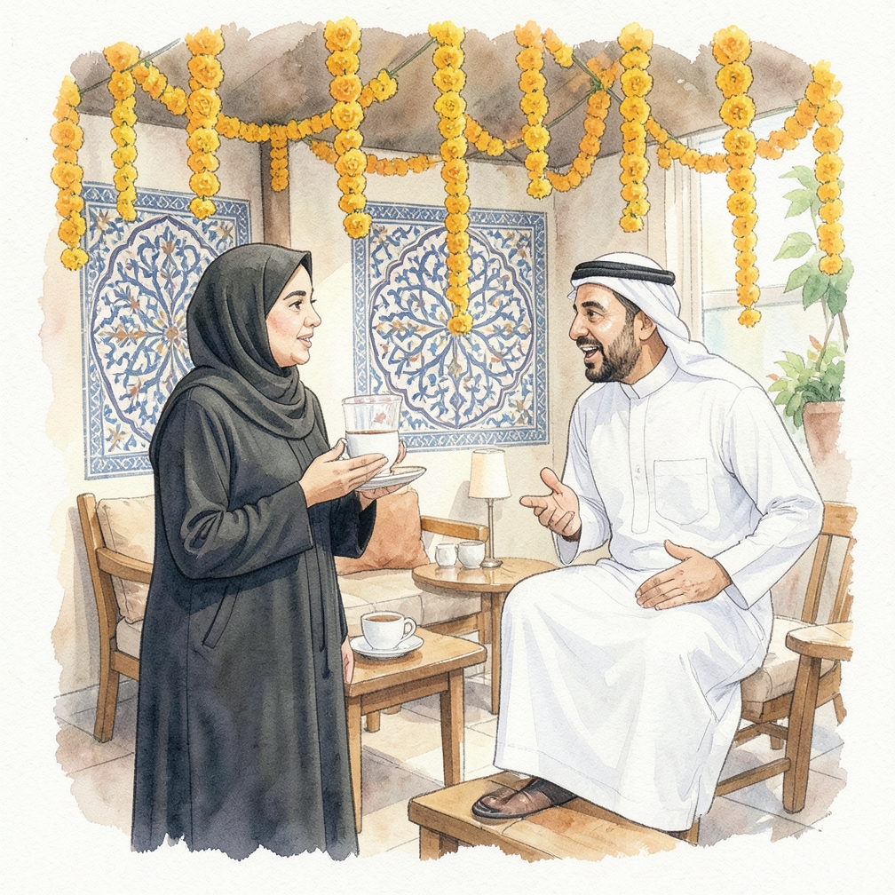 التكيف بأسلوبك على طبيعة الحفل.