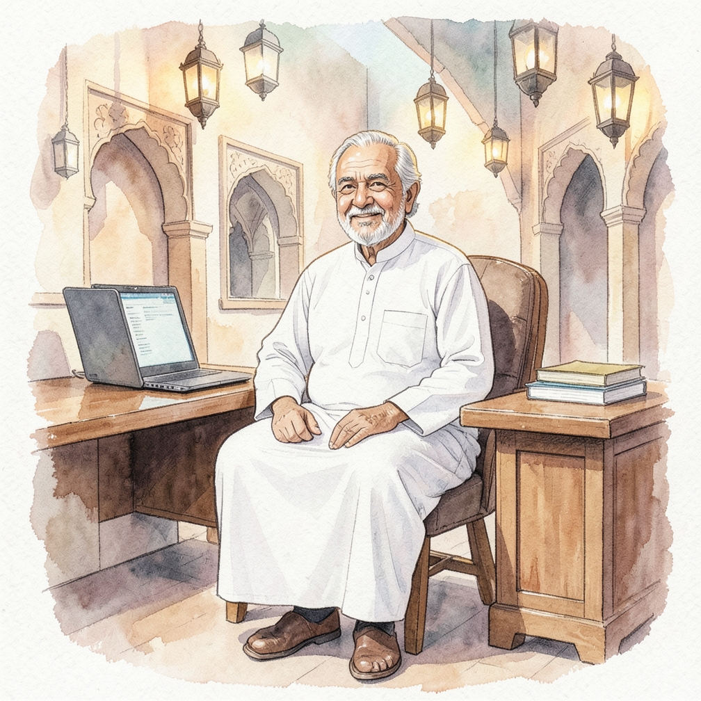 استخدم الحائط كدعم
