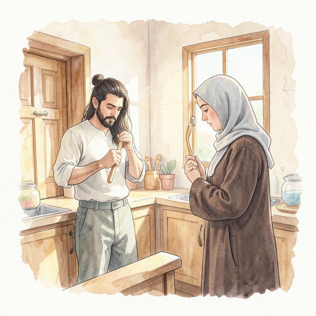 تcondition شعرك من المنتصف إلى الأطراف
