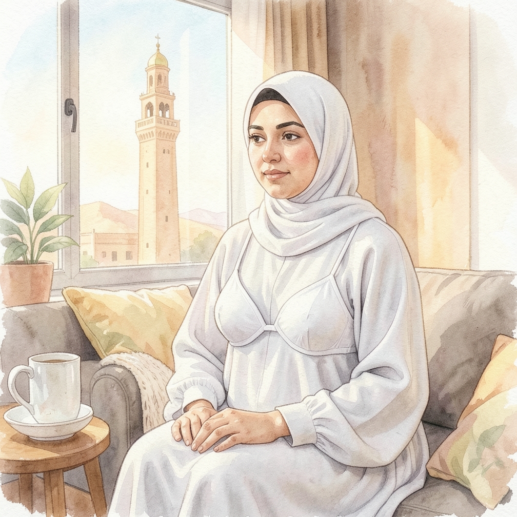 غسل الصدرية برفق بعد ترك المحلول