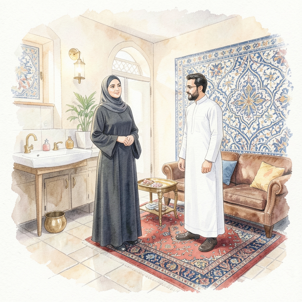وزّع الملح بشكل متساوٍ على المنطقة المُصابة.