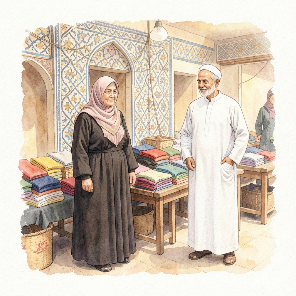 فرز الملابس حسب اللون