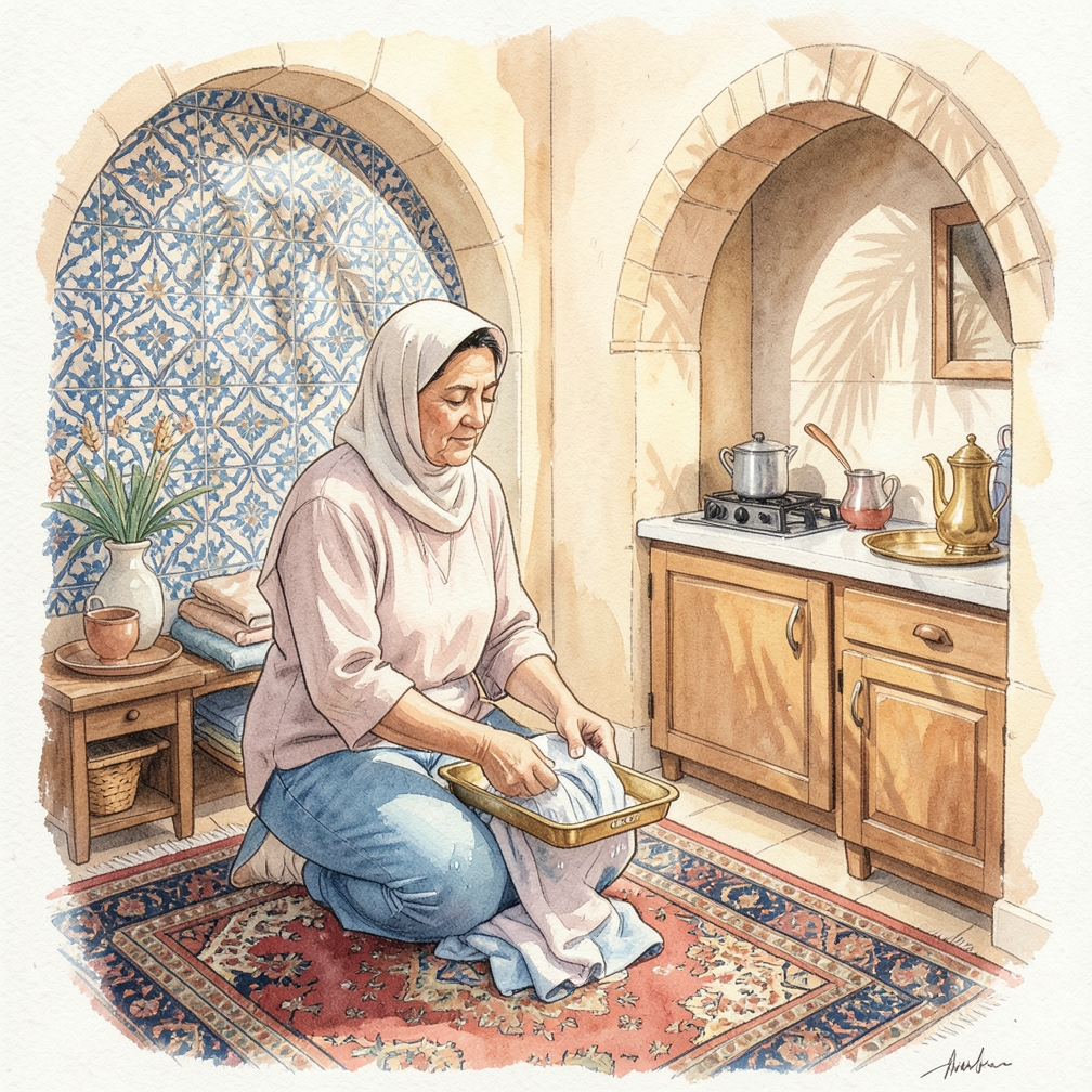 طريقة غسيل الملابس يدويًا
