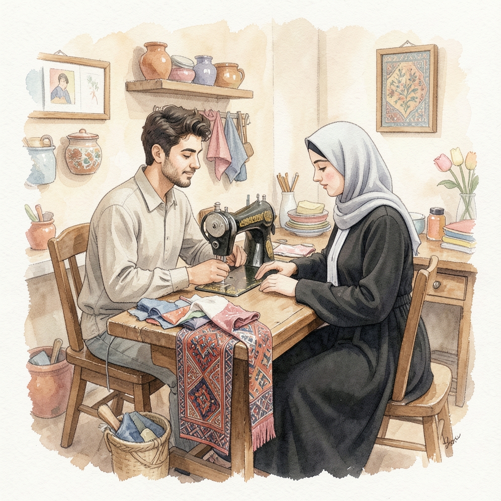 كيفية صنع سروال للدمية