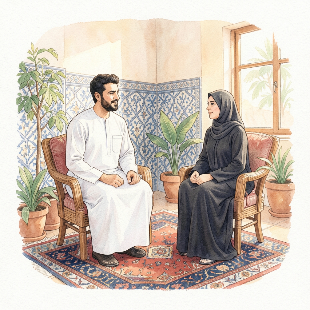تنفس عميق وتحكمي
