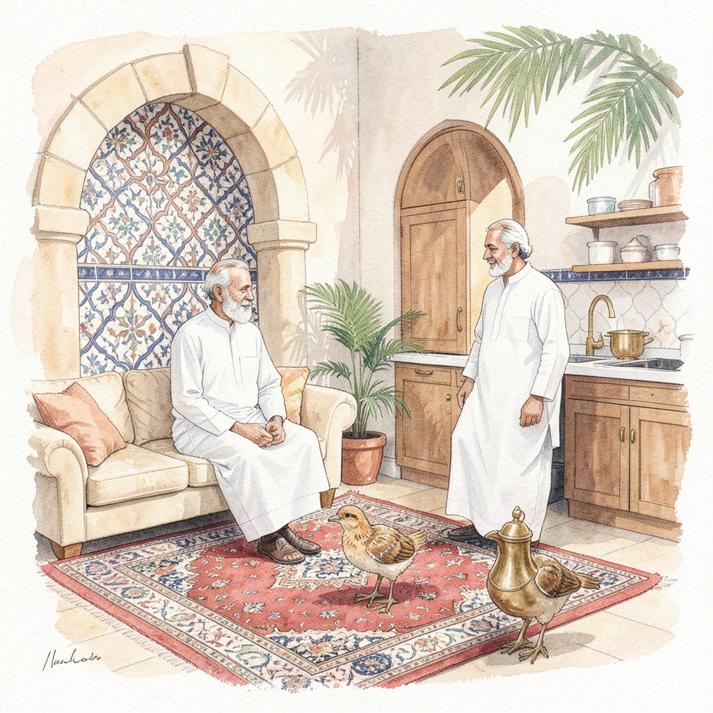 مراقبة سلوك فرخ الكنغر