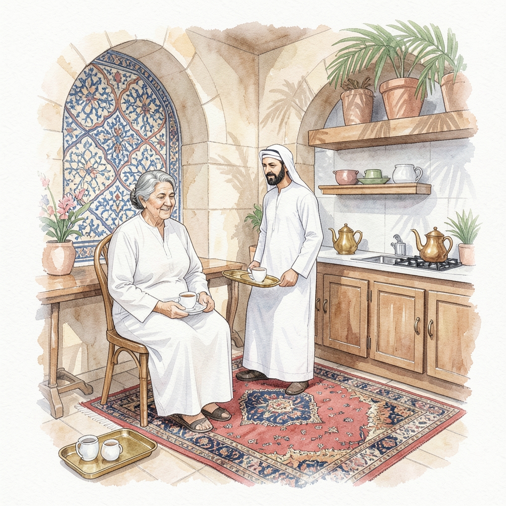 مسح الفائض من الصابون