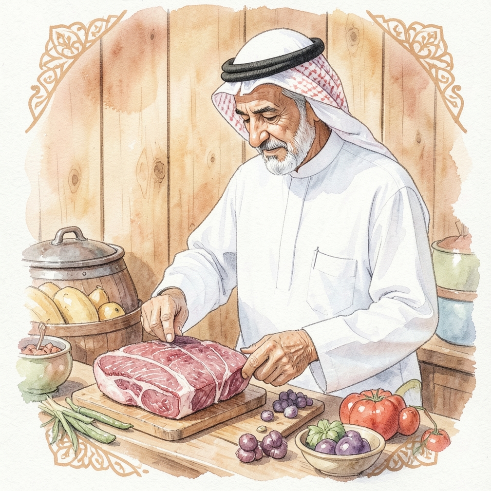 كيف تتعامل مع تجعيد لحم قطعة لحم خطوة بخطوة