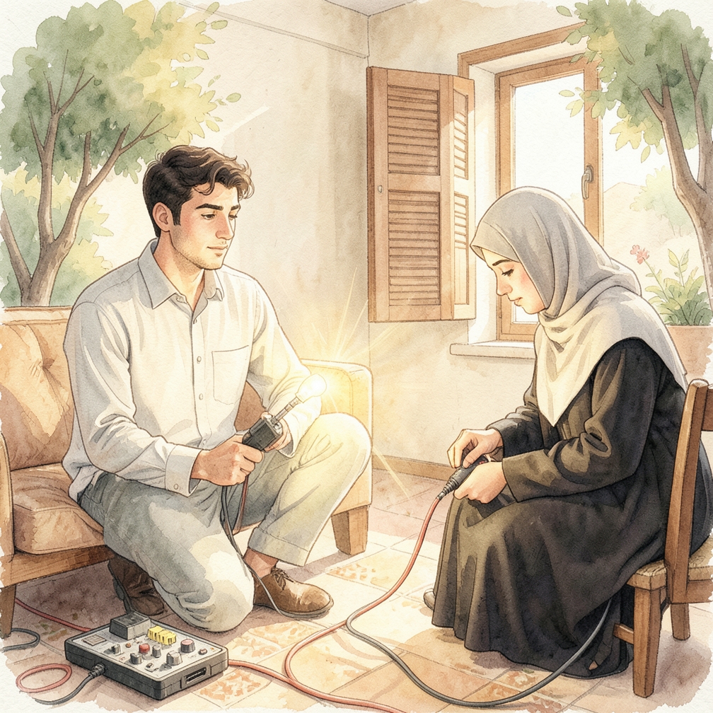 تأكد من أن المفتاح في المنزل يعمل بشكل صحيح