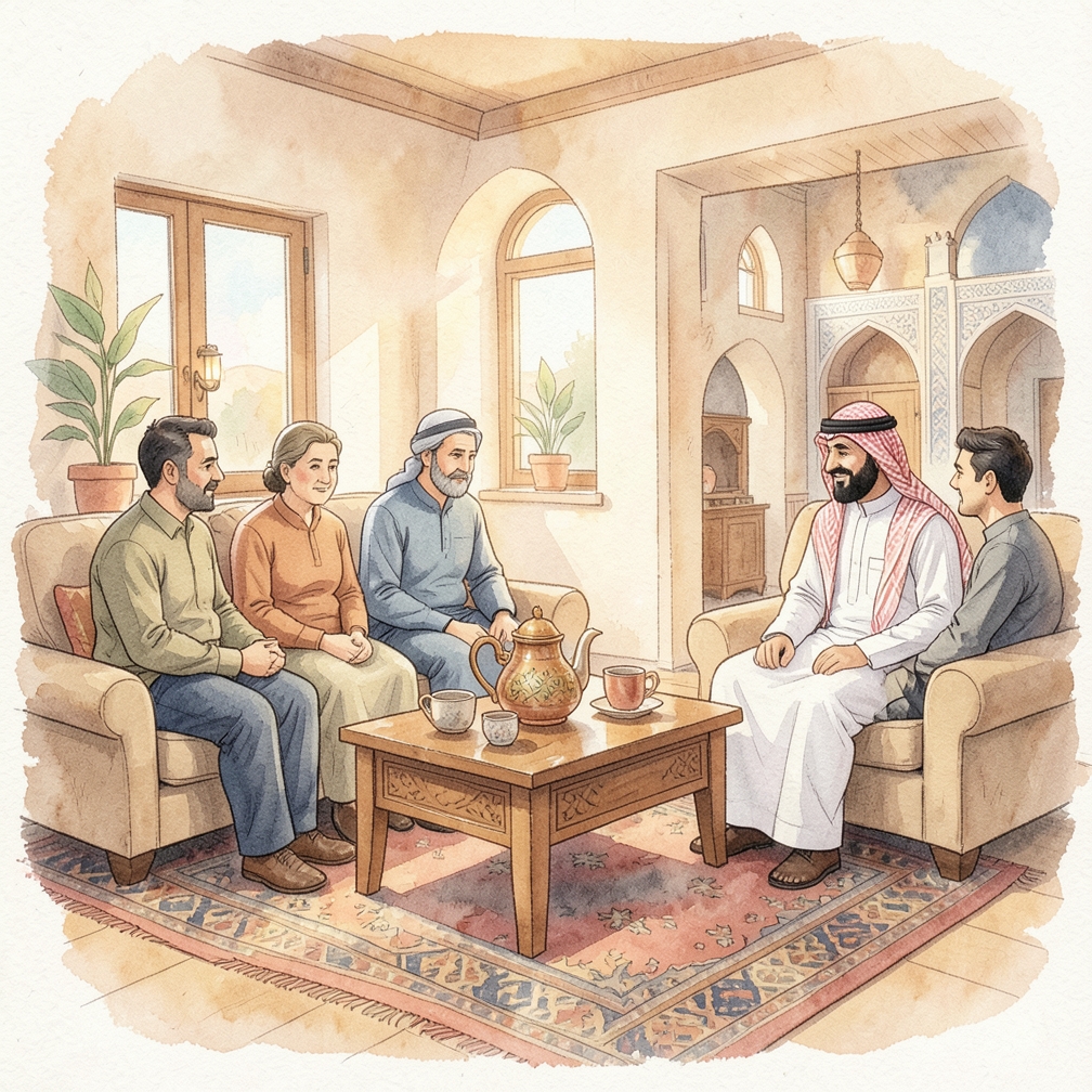 اضغط حافة عود البرتقال تحت أظافرك