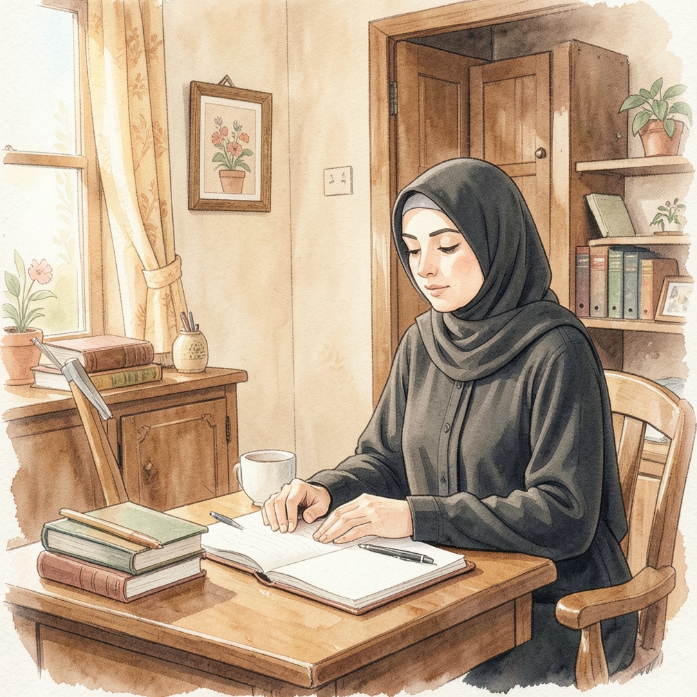 احرصي على أن يكون المكان مريحًا ومرتبًا