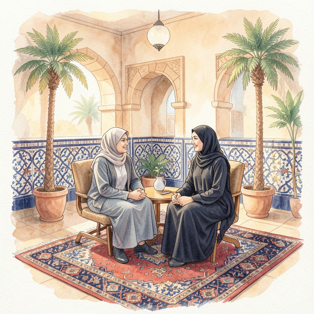 استخدم لغة مفتوحة وودّية.