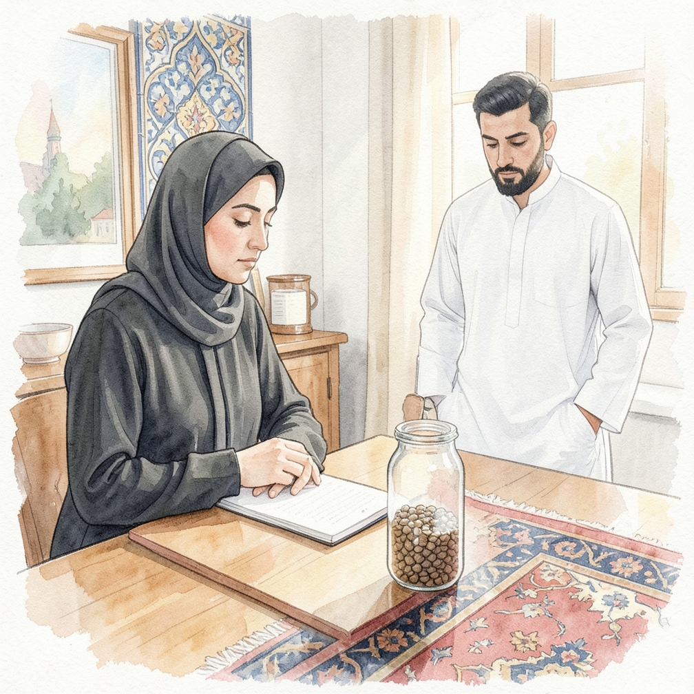 اترك البذور لتنقع طوال الليل