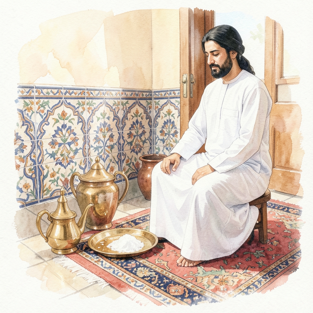اغسل البراعم مرتين يوميًا