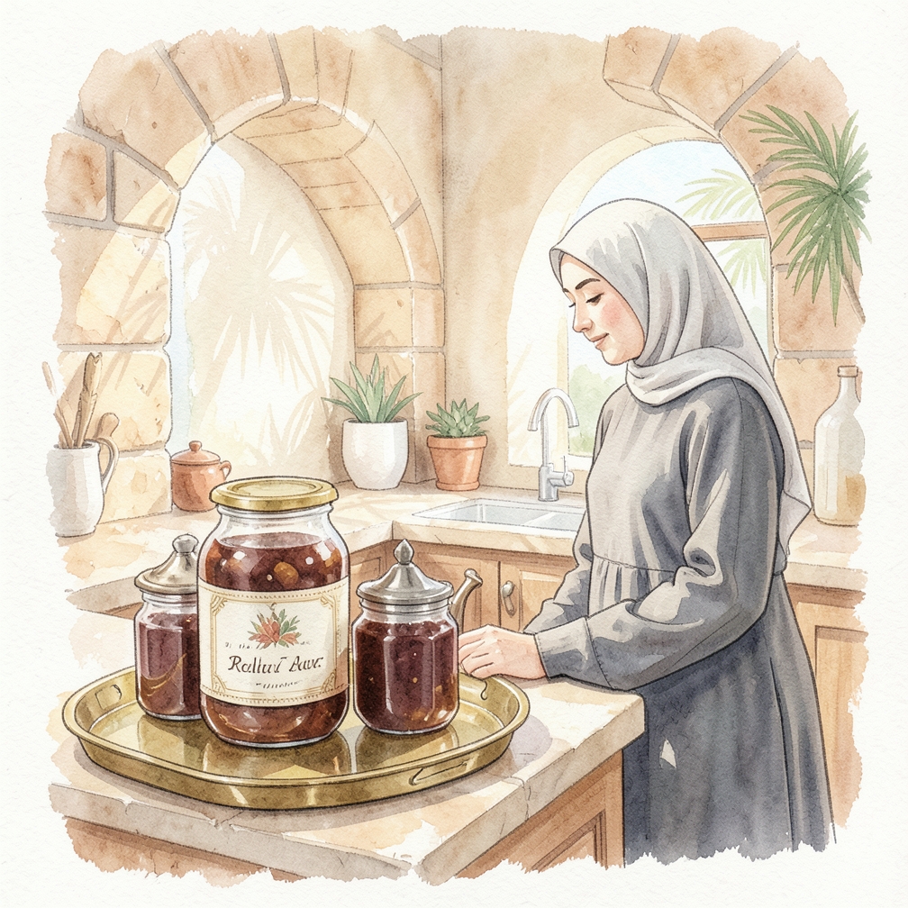 الحفاظ على المربى في مكان بارد وجاف