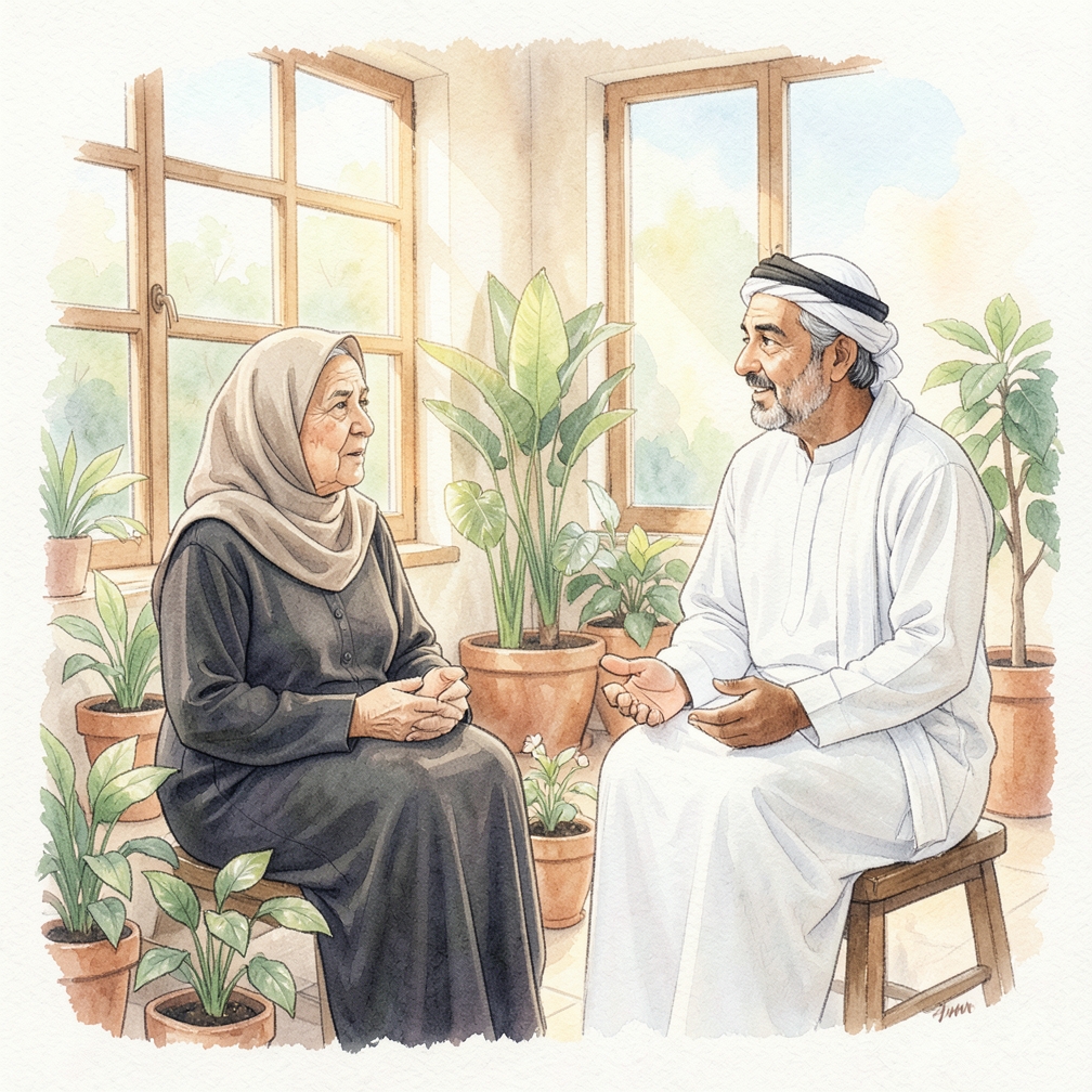 الاستماع والرد على الطلاب