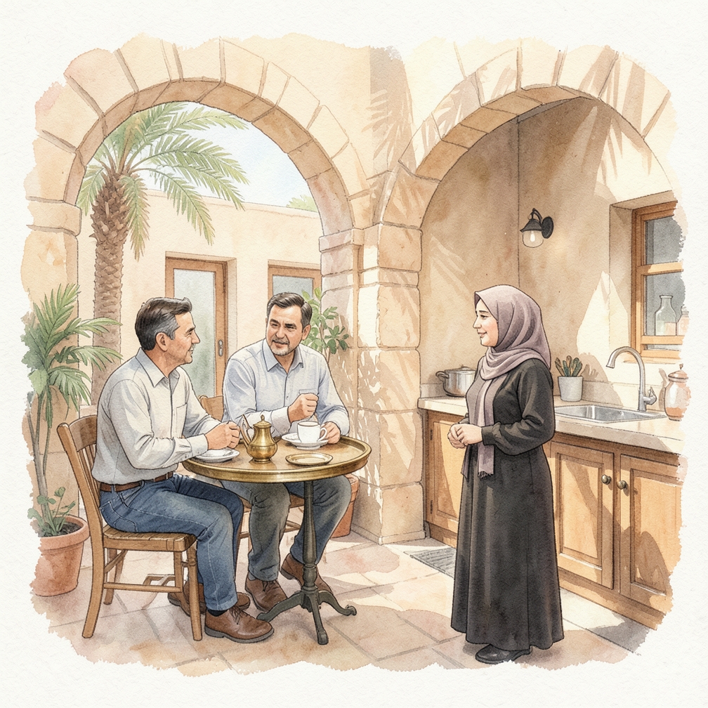 ابحث عن حلول ممكنة مع الجيران