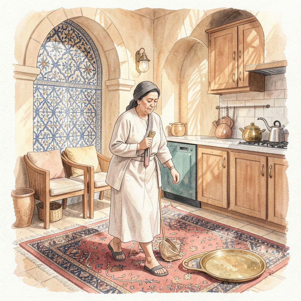 وضع الثلج على الركبة في البداية