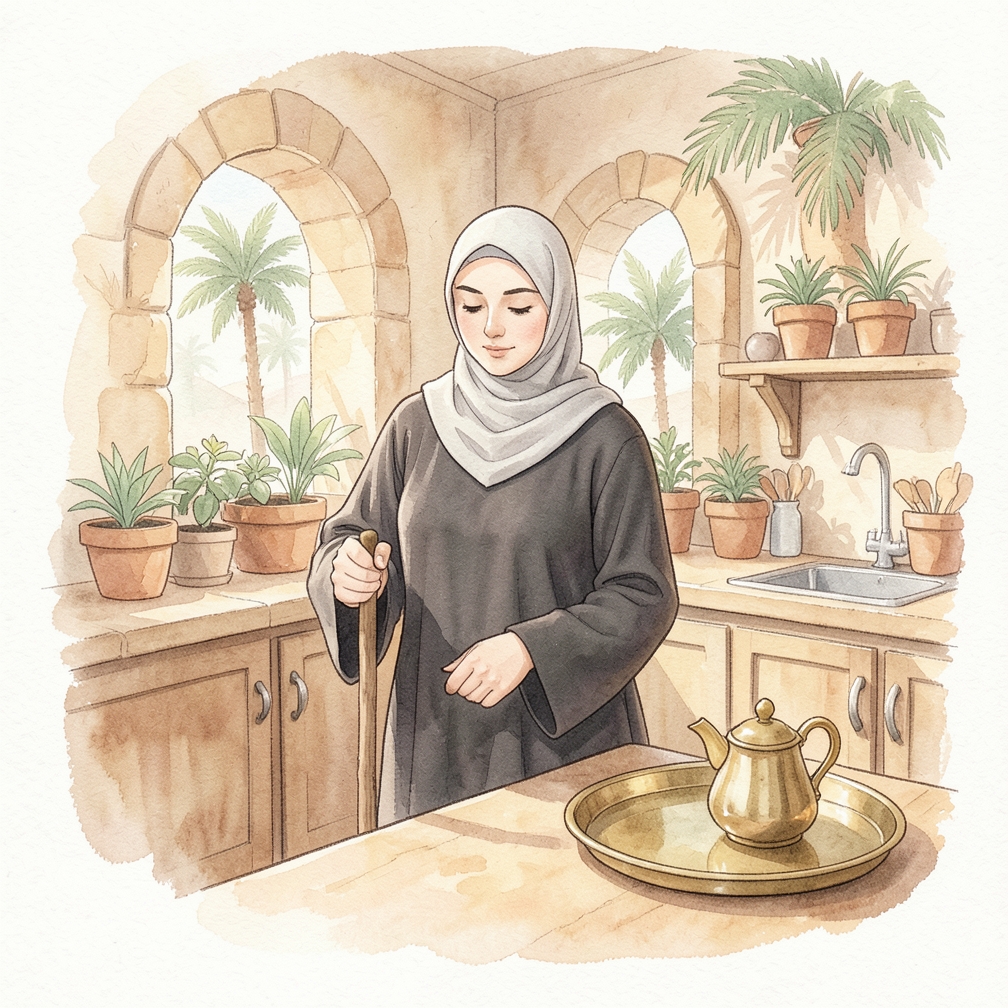استخدام العصي عند المشي