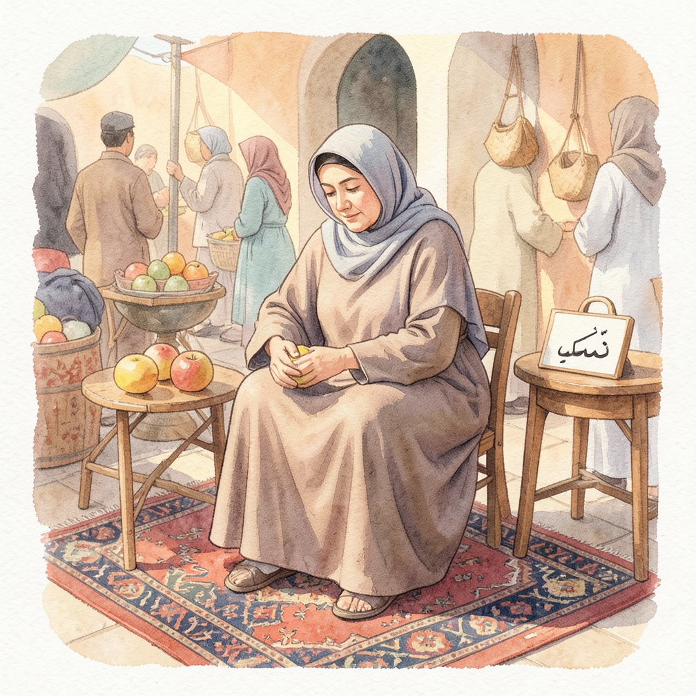 اختر لitchي ناضجًا
