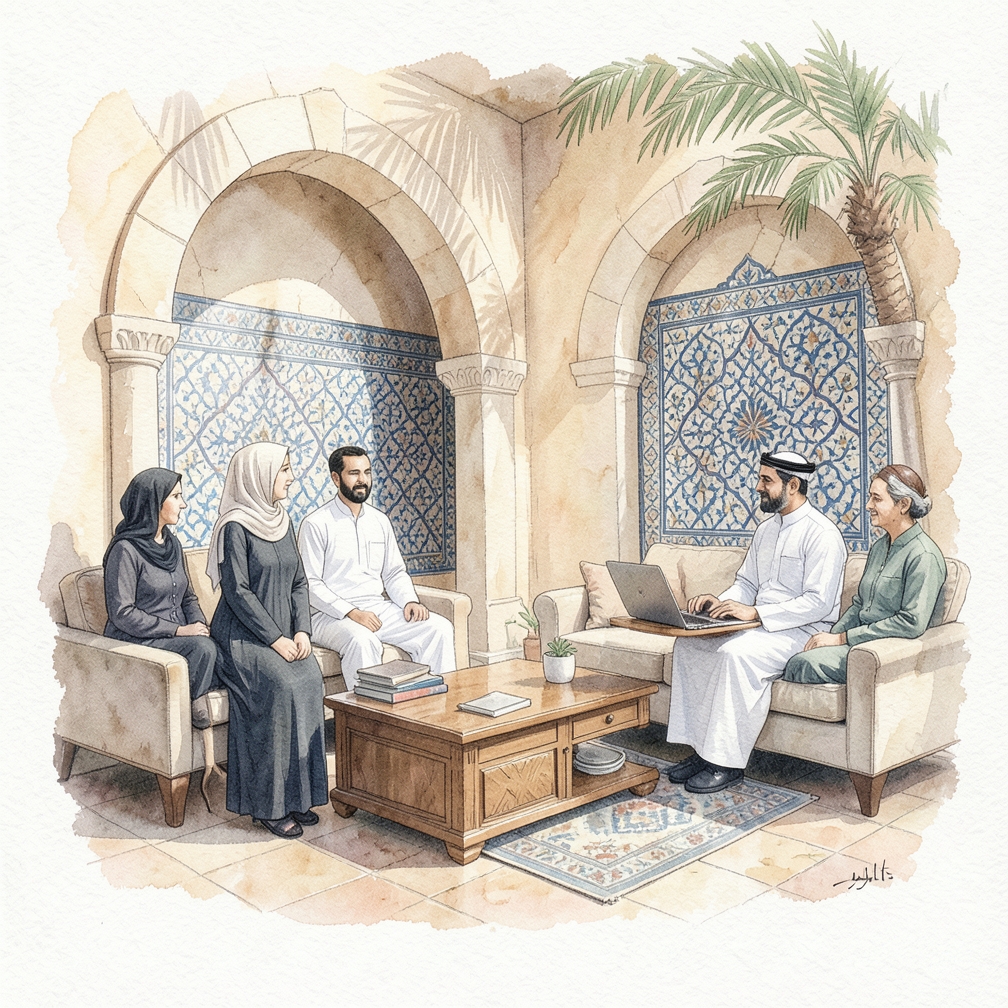 اختيار الموقع الجديد للمقبرة