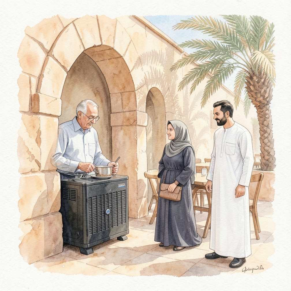 تنظيف أو استبدال فلتر الهواء