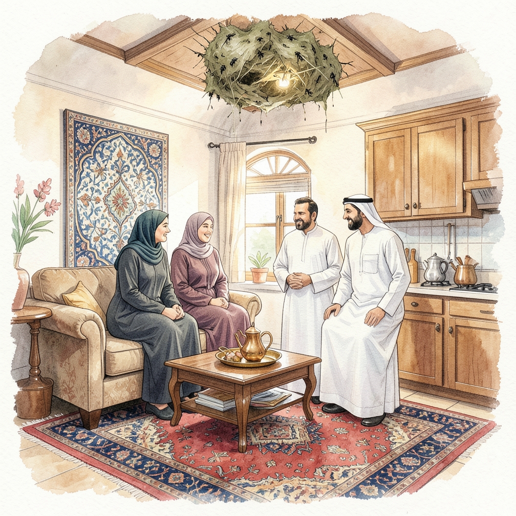 تأكد أنك تتعامل مع عش نحل وليس عش نحل مُعَدَّ.