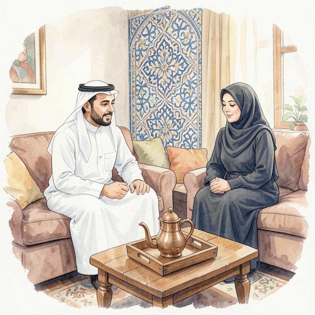 ابدأ برسالة تُظهر اهتمامك