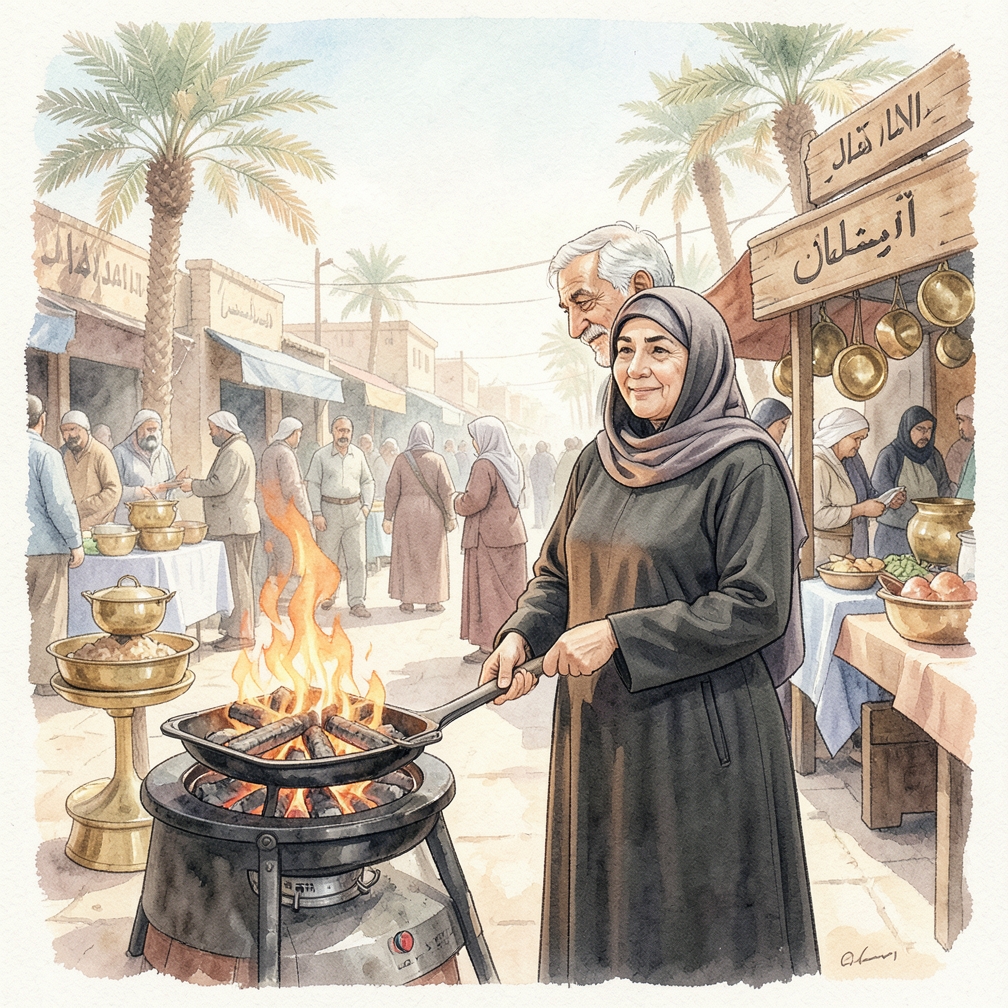 إشعال الشواء