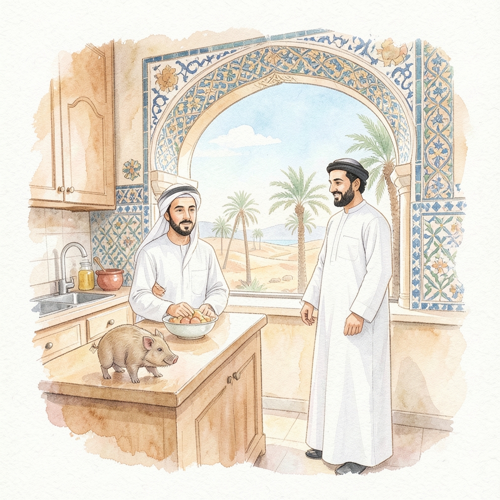 اختيار الخنزير الصحي