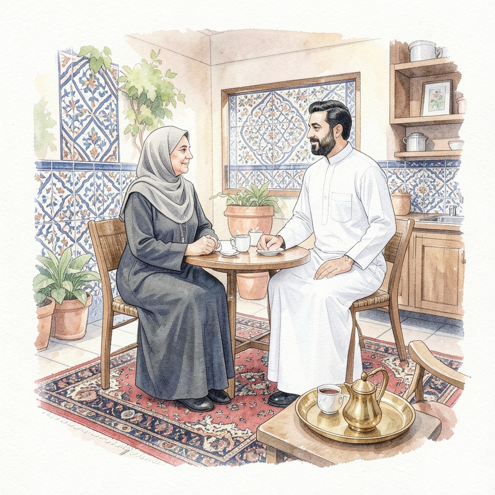 اجمع الأشياء التي تشعرك بالأمان